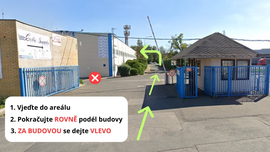 Návod, jak nás najít 1