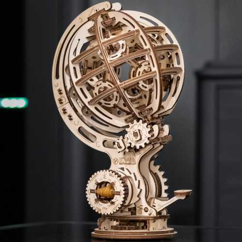 3D dřevěná stavebnice – Pohyblivý globus