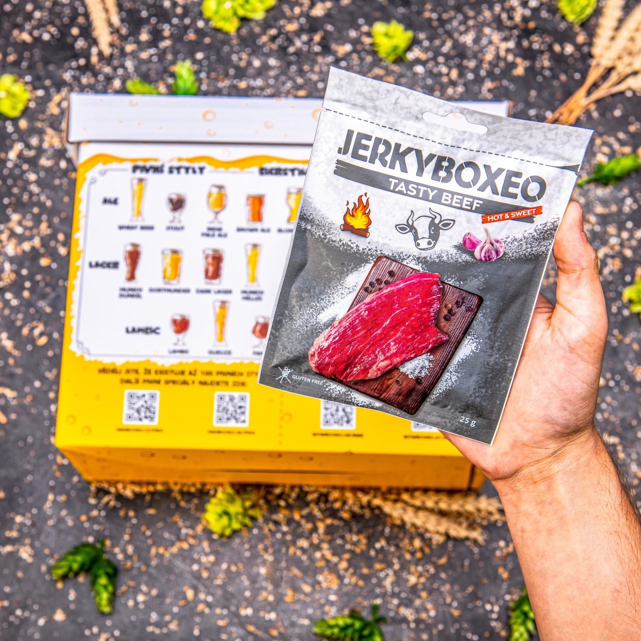 BeerBOXEO plné pivních speciálů PREMIUM a masa vol. 2