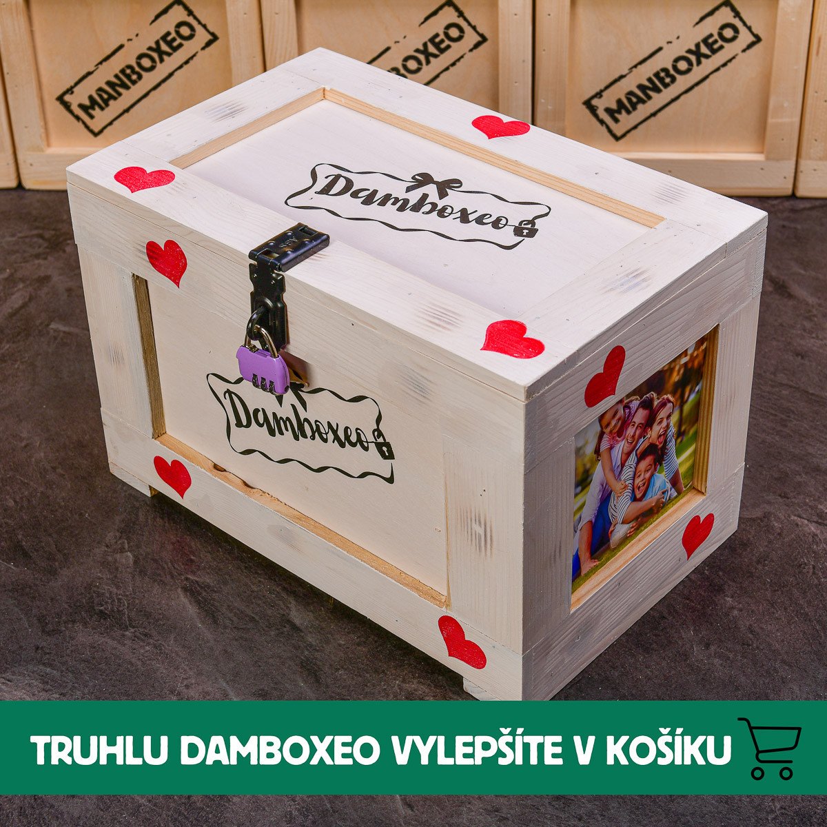 Fotky truhel na Valentýna