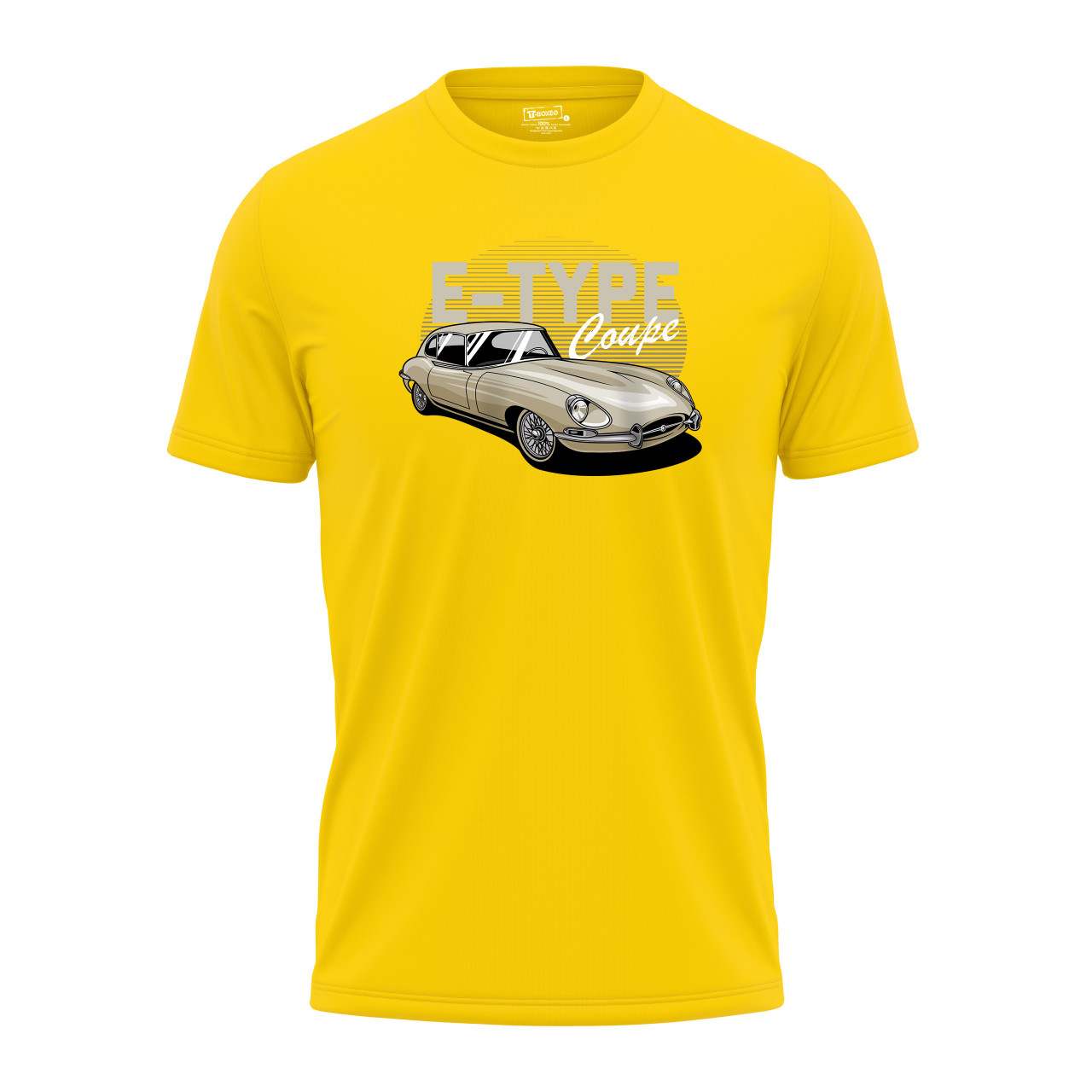 Pánské tričko s potiskem “E-type Coupe"