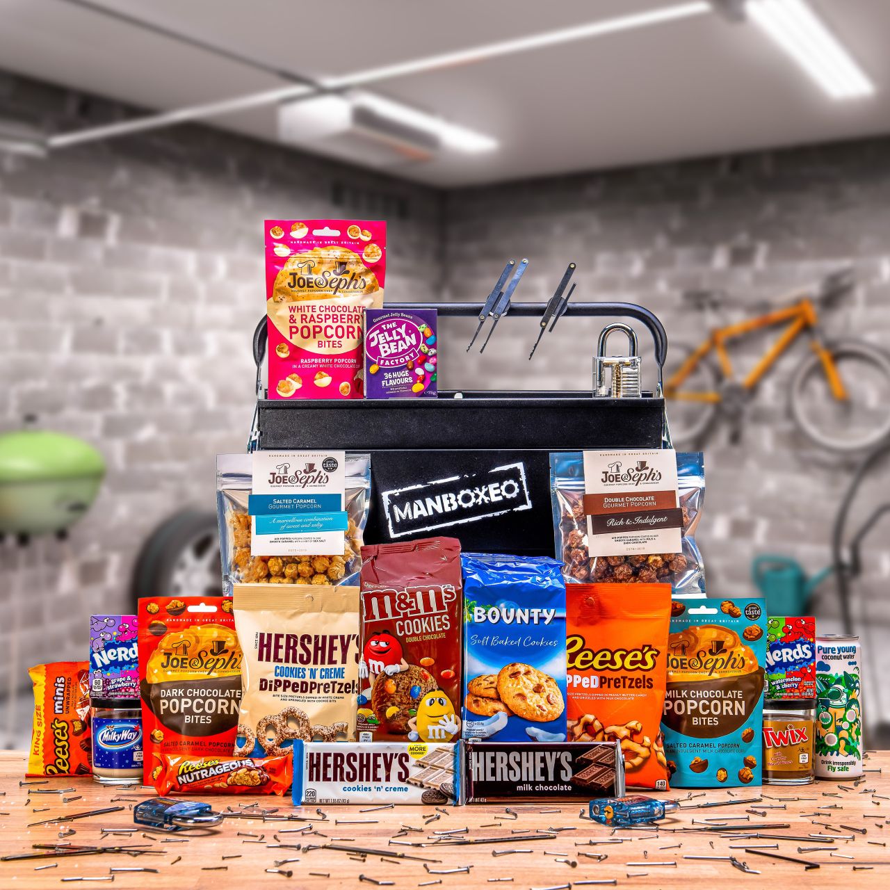 Toolboxeo plné sladkostí