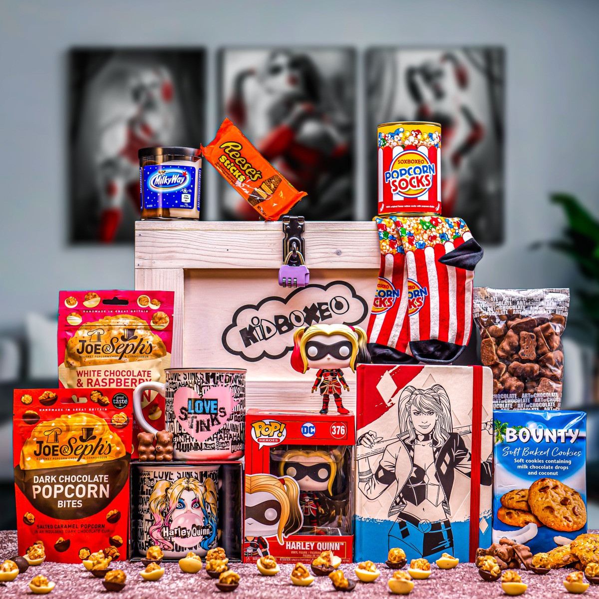 Dívčí Kidboxeo Harley Quinn