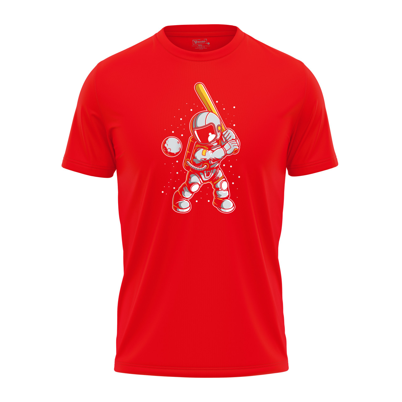 Pánské tričko s potiskem “Astronaut baseballista”