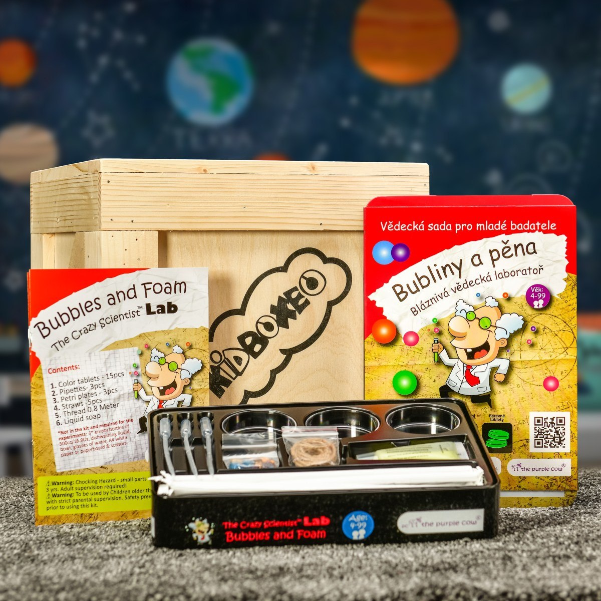 Kidboxeo pro malého vědce XXL