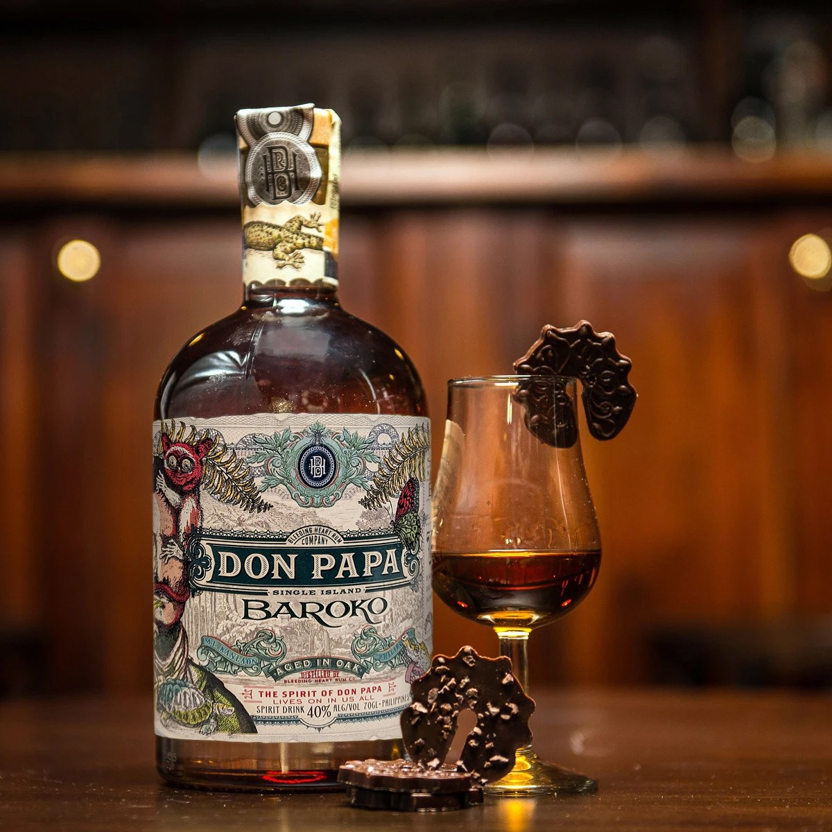 Bedna s rumem Don Papa Baroko