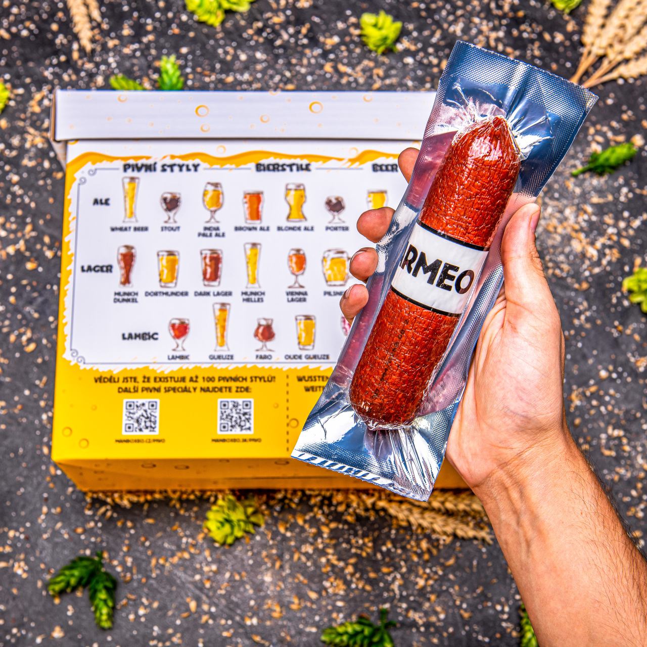 BeerBOXEO plné pivních speciálů PREMIUM a masa vol. 2