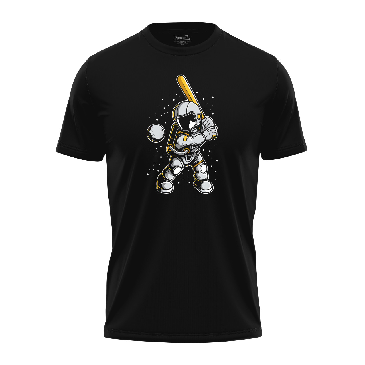 Pánské tričko s potiskem “Astronaut baseballista”