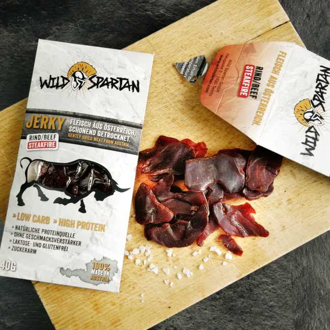WildSpartan Jerky STEAKFIRE hovězí 40 g