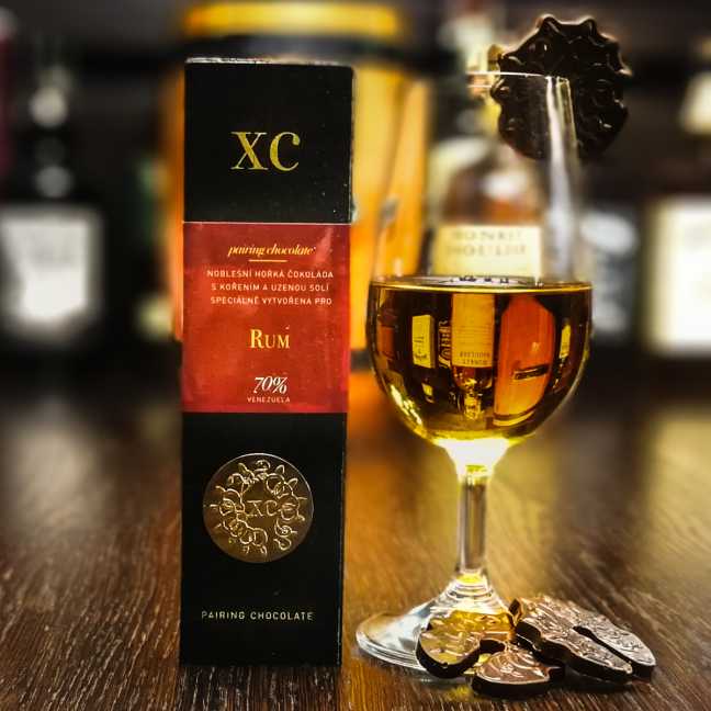 Noblesní čokoláda k rumům Venezuela 70% 24 g
