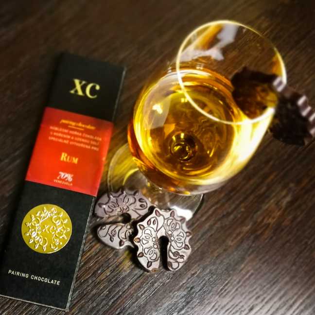 Noblesní čokoláda k rumům Venezuela 70% 24 g