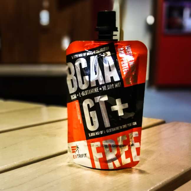 Bcaa Gt+ malina Extrifit 80 g