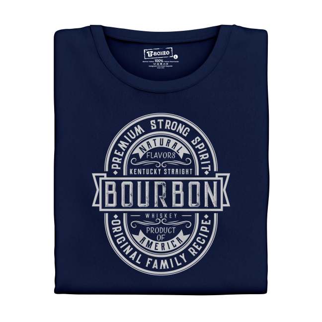 Pánské tričko s potiskem “Bourbon"