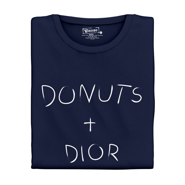 Dámské tričko s potiskem “Donuts + Dior”