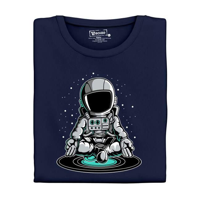 Tričko s potiskem “Astronaut na vinylové desce”