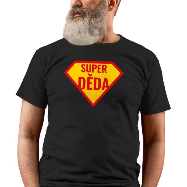Pánské tričko s potiskem “Super děda”