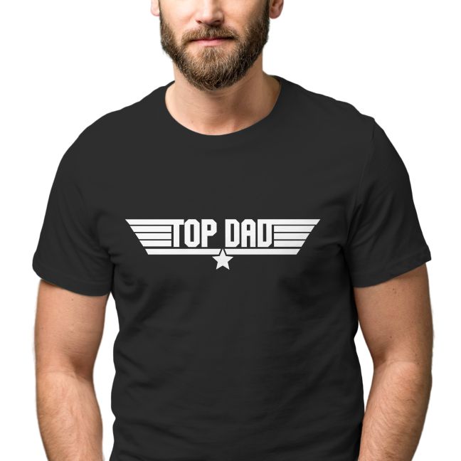 Pánské tričko s potiskem "Top Dad"