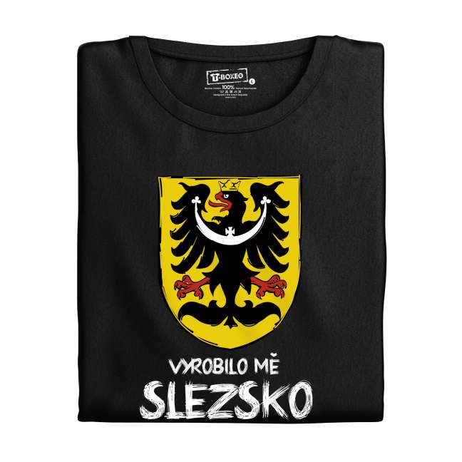 Tričko s potiskem “Vyrobilo mě Slezsko”