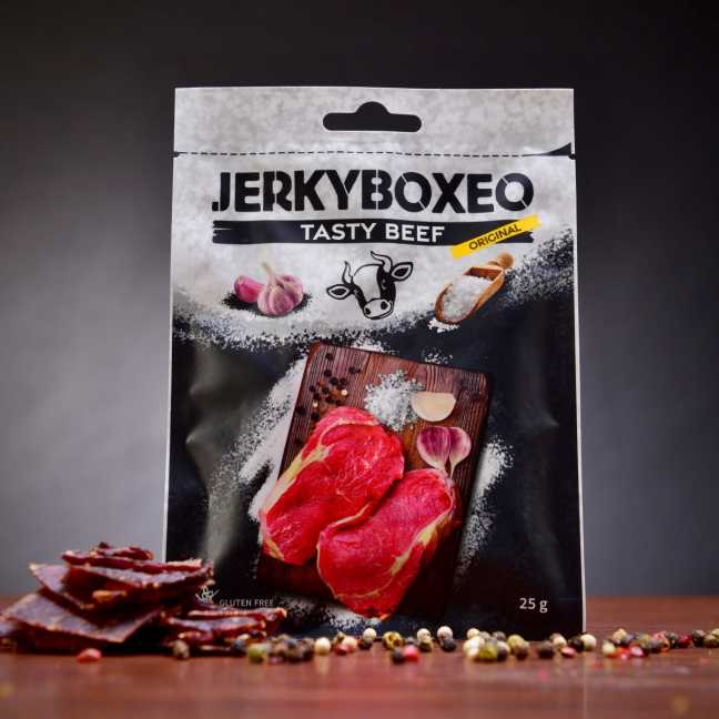 Hovězí sušené maso Jerkyboxeo - Original 25 g