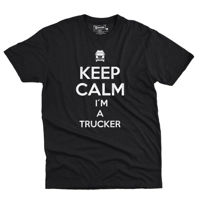 Pánské tričko s potiskem "I´m a trucker"