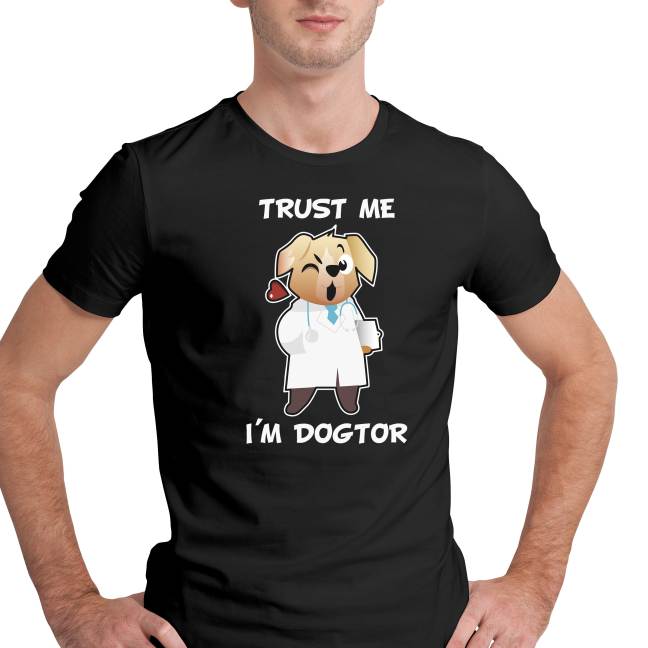 Tričko s potiskem “Trust me, I´m doctor”