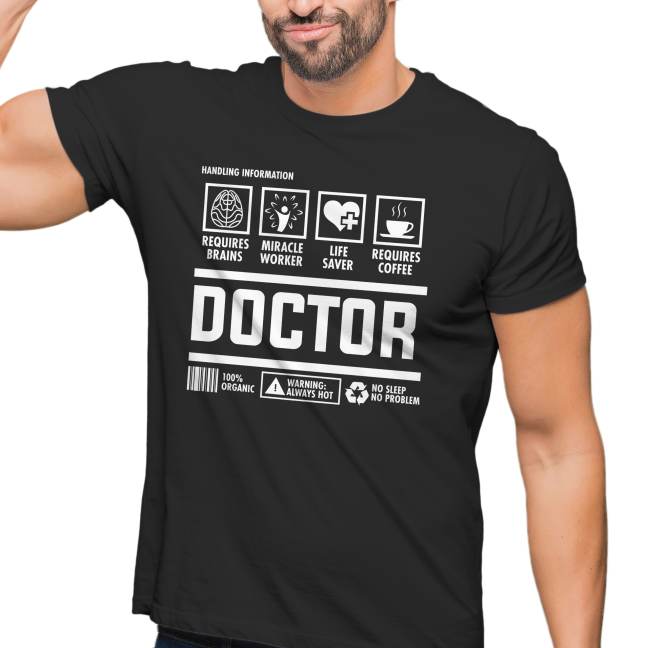 Tričko s potiskem "Doctor"