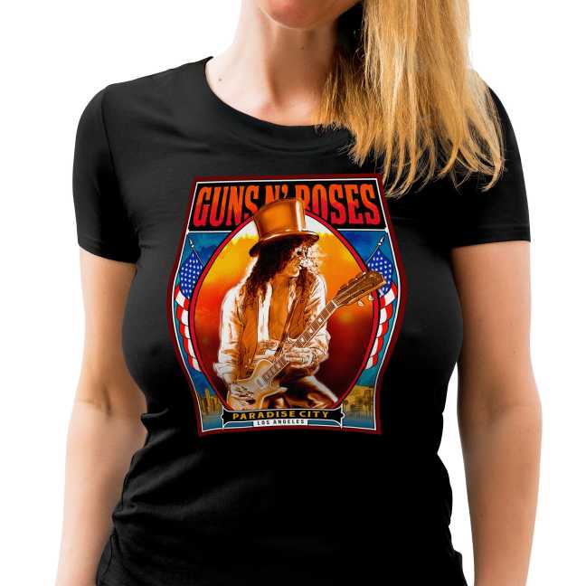 Tričko s potiskem “Guns N' Roses”