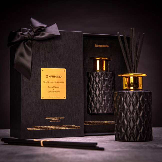 Aroma difuzér v dárkovém balení - Santalové dřevo & Vanilka 150 ml