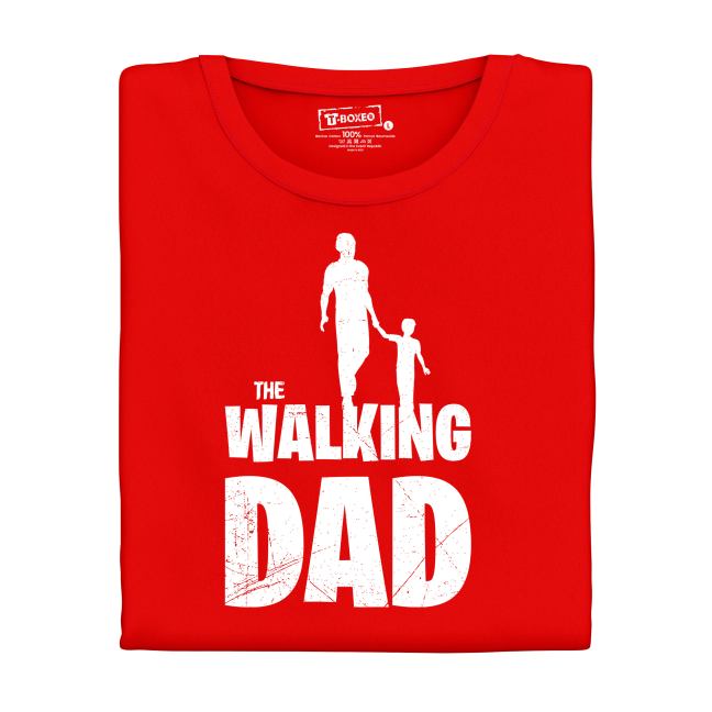Pánské tričko s potiskem “The Walking Dad”