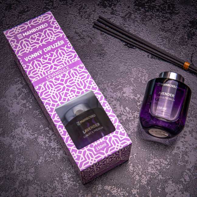 Výhodná sada luxusních aroma difuzérů 3x150 ml