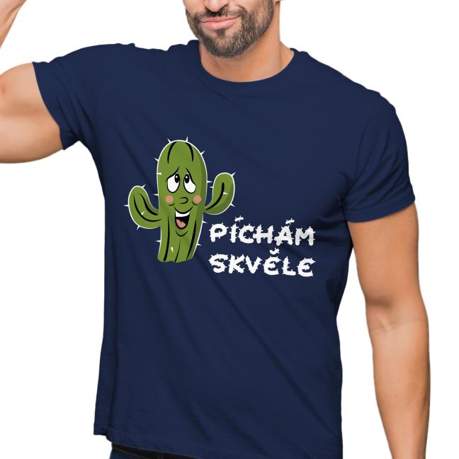 Pánské tričko s potiskem “Píchám skvěle”