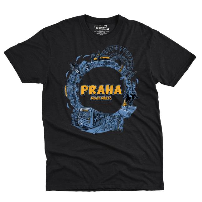 Tričko s potiskem “PRAHA”