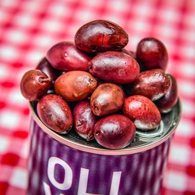Olivas Aragonesas - černé olivy 80g