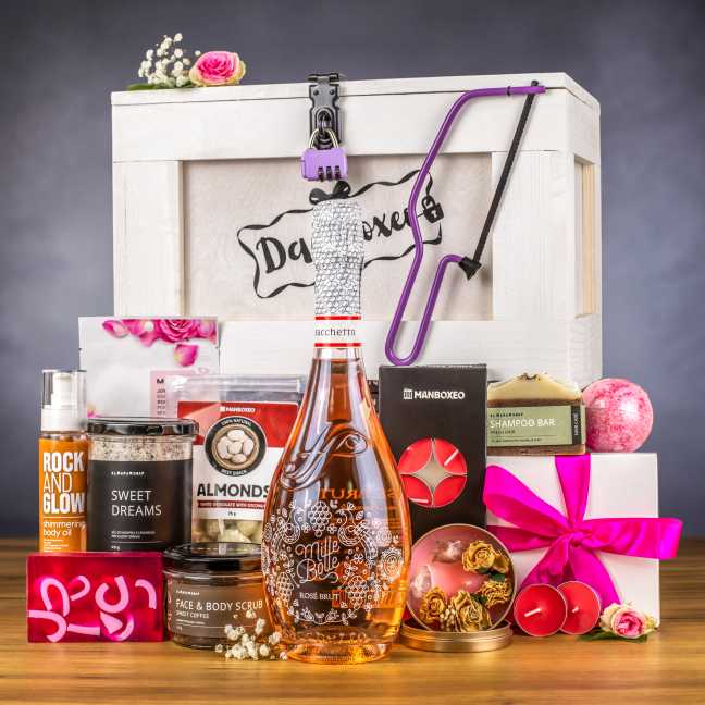 Truhla Wellness s proseccem