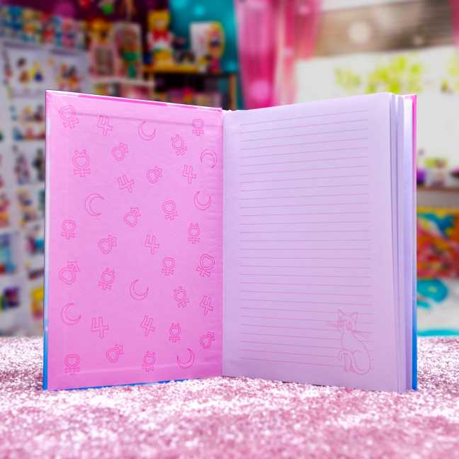Úžasný zápisník s hrdinkami ze Sailor Moon