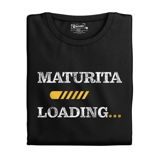 Tričko s potiskem “Maturita loading”