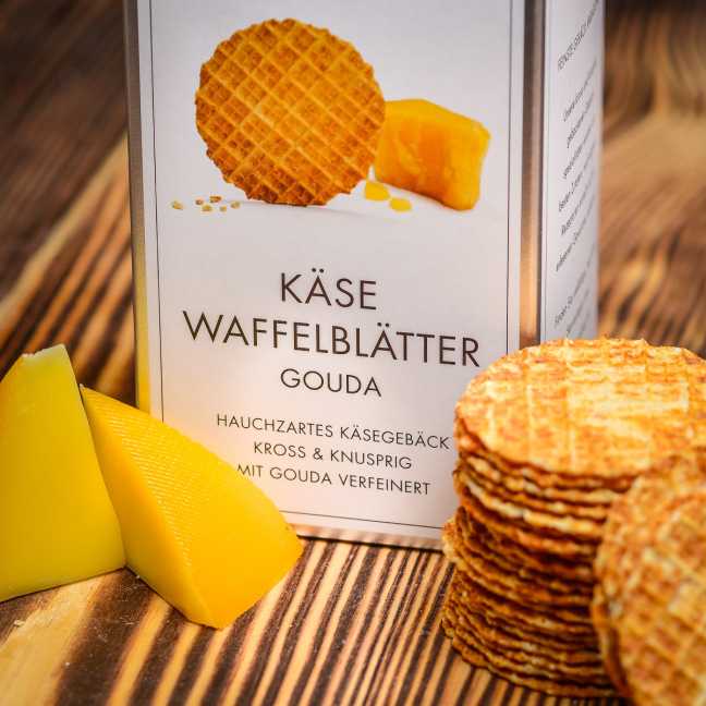 Sýrové vafle s příchutí Goudy 100 g