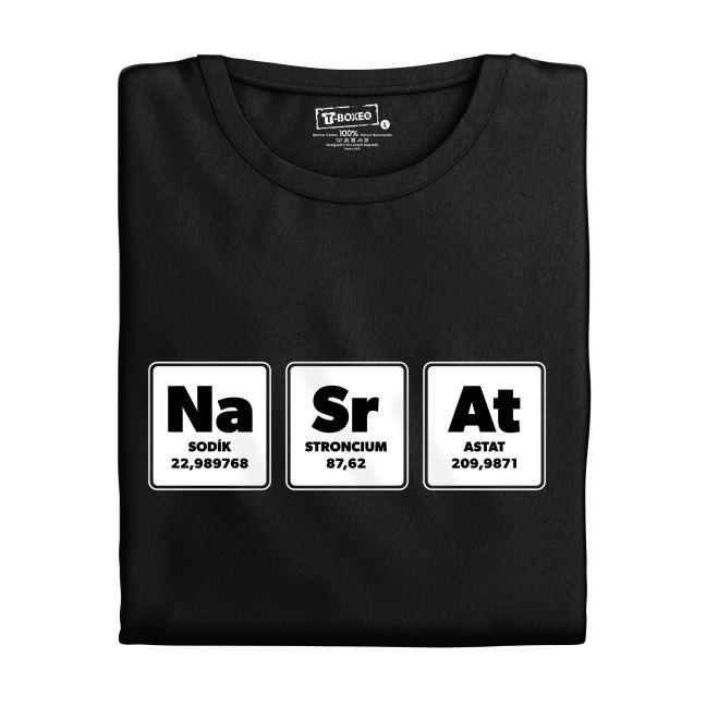 Tričko s potiskem “Na Sr At”