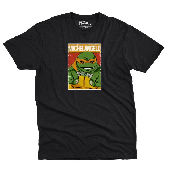 Pánské tričko s potiskem “Michelangelo"