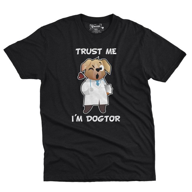 Tričko s potiskem “Trust me, I´m doctor”