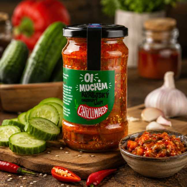 Chilli Maga Oi Muchim (Korejský okurkový salát) 350 g