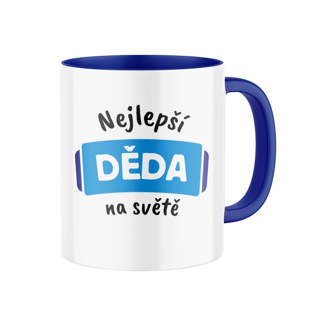 Hrnek s potiskem Nejlepší děda na světě