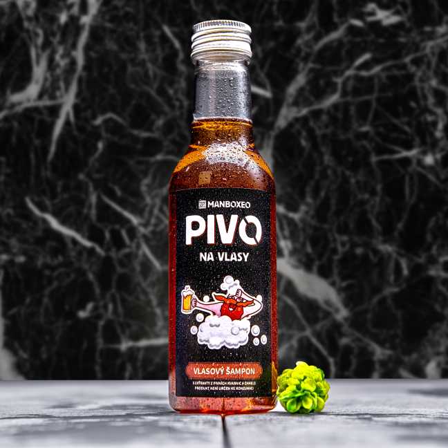 Náš Pivní vlasový šampon 200ml - speciální receptura z pivních kvasnic a chmele