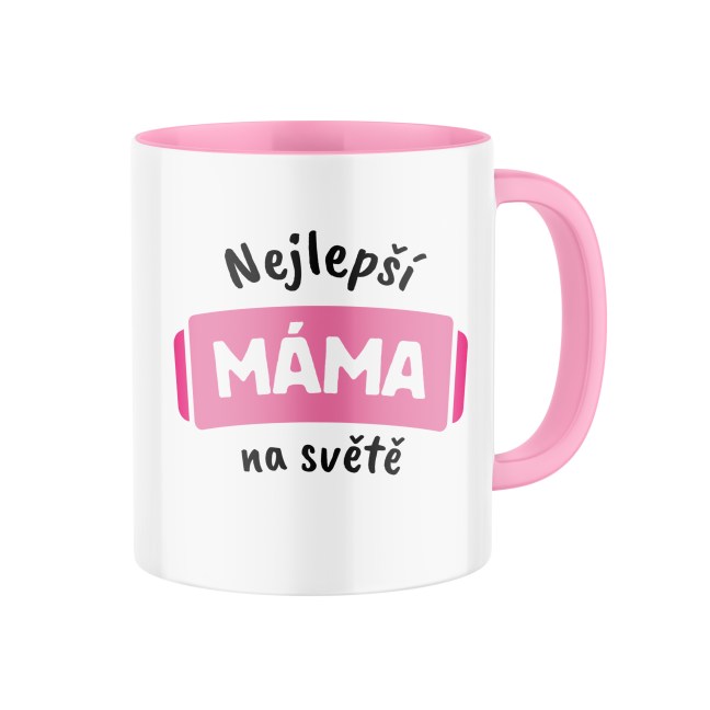 Hrnek s potiskem Nejlepší máma na světě