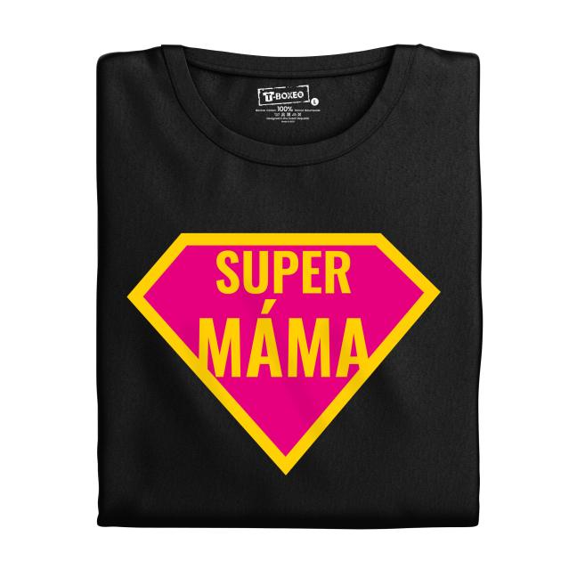 Dámské tričko s potiskem “Super máma”