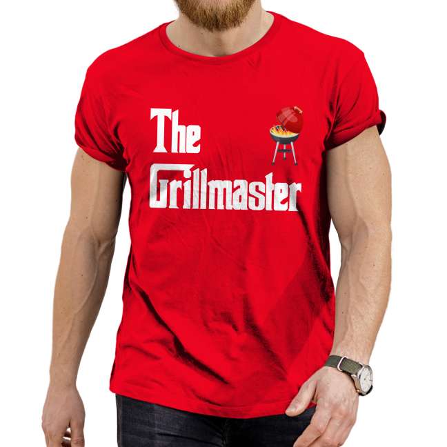 Pánské tričko s potiskem Grill master