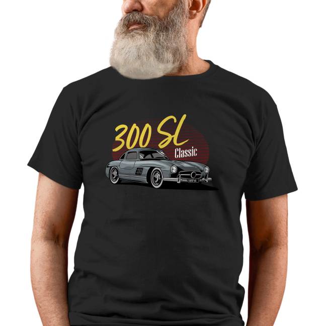 Pánské tričko s potiskem “300SL Classic"