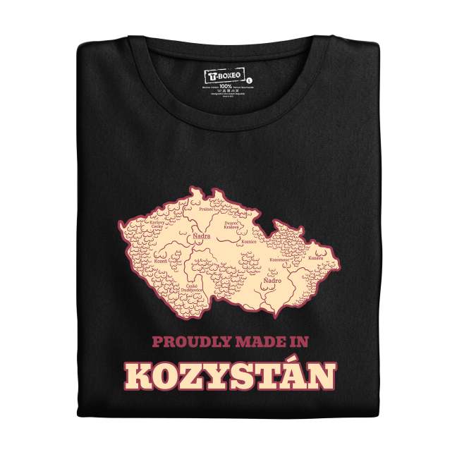 Tričko s potiskem "Kozystán"