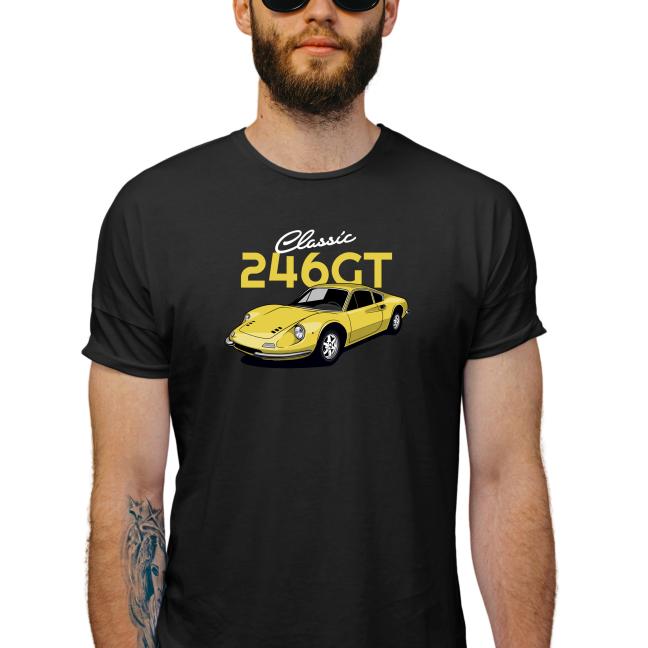 Pánské tričko s potiskem “246GT Classic”