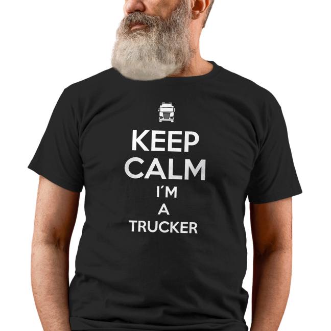 Pánské tričko s potiskem "I´m a trucker"